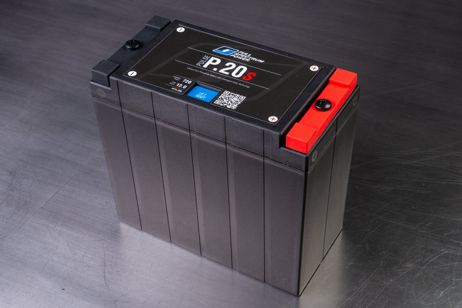 オームパルサーLFP-4000A Pulse IPT | P.10L | Light Weight Lithium Motorcycle Battery